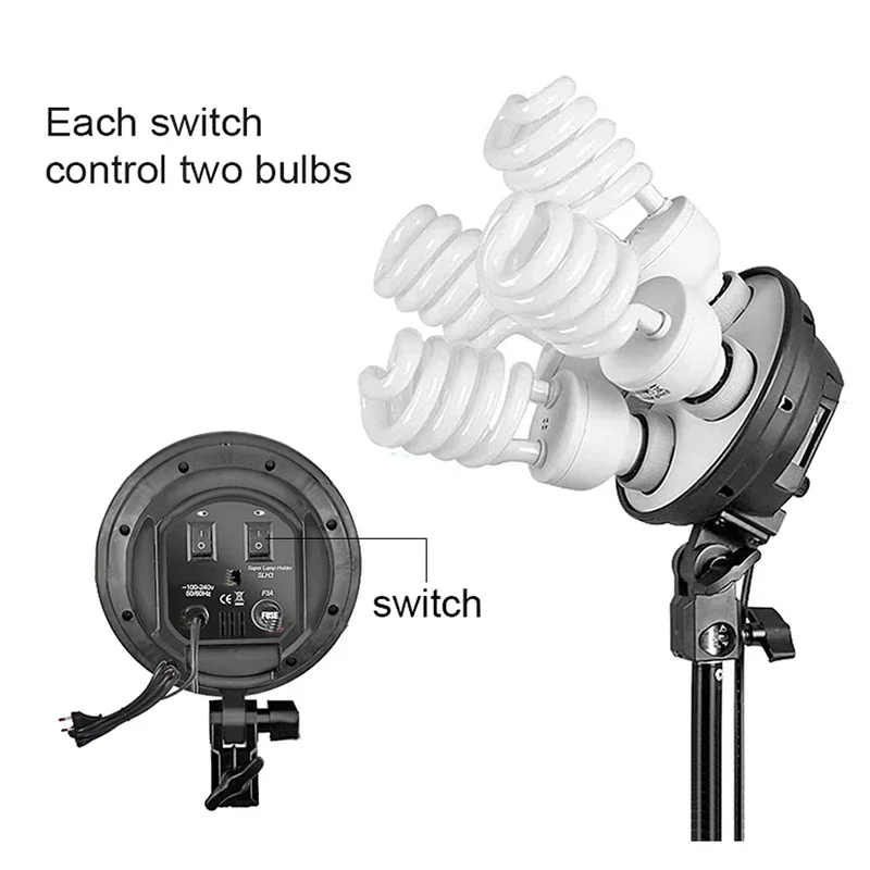 ชุดไฟสตูดิโอถ่ายภาพพร้อมหัวหลอ - Photography Lighting Portrait บทวิจารณ์และราคา