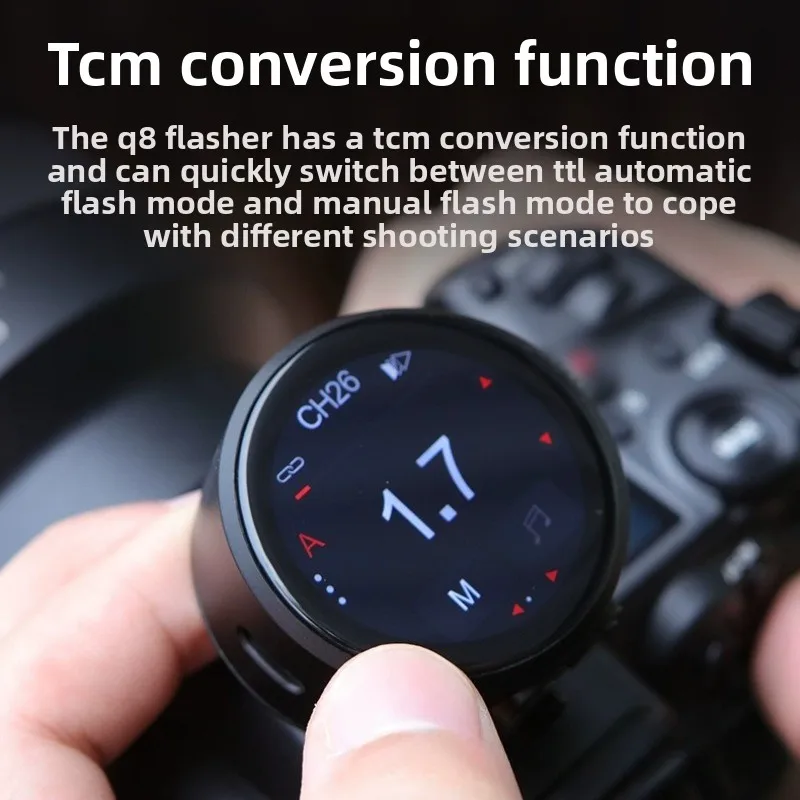 TR-Q8 คอมโพสิตฮอทชูหน้าจอสัมผั - Photography Lighting Composition บทวิจารณ์และราคา